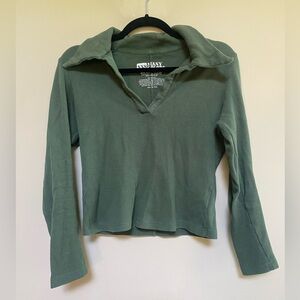 Big Bud Press Dark Green Fisherman’s Polo